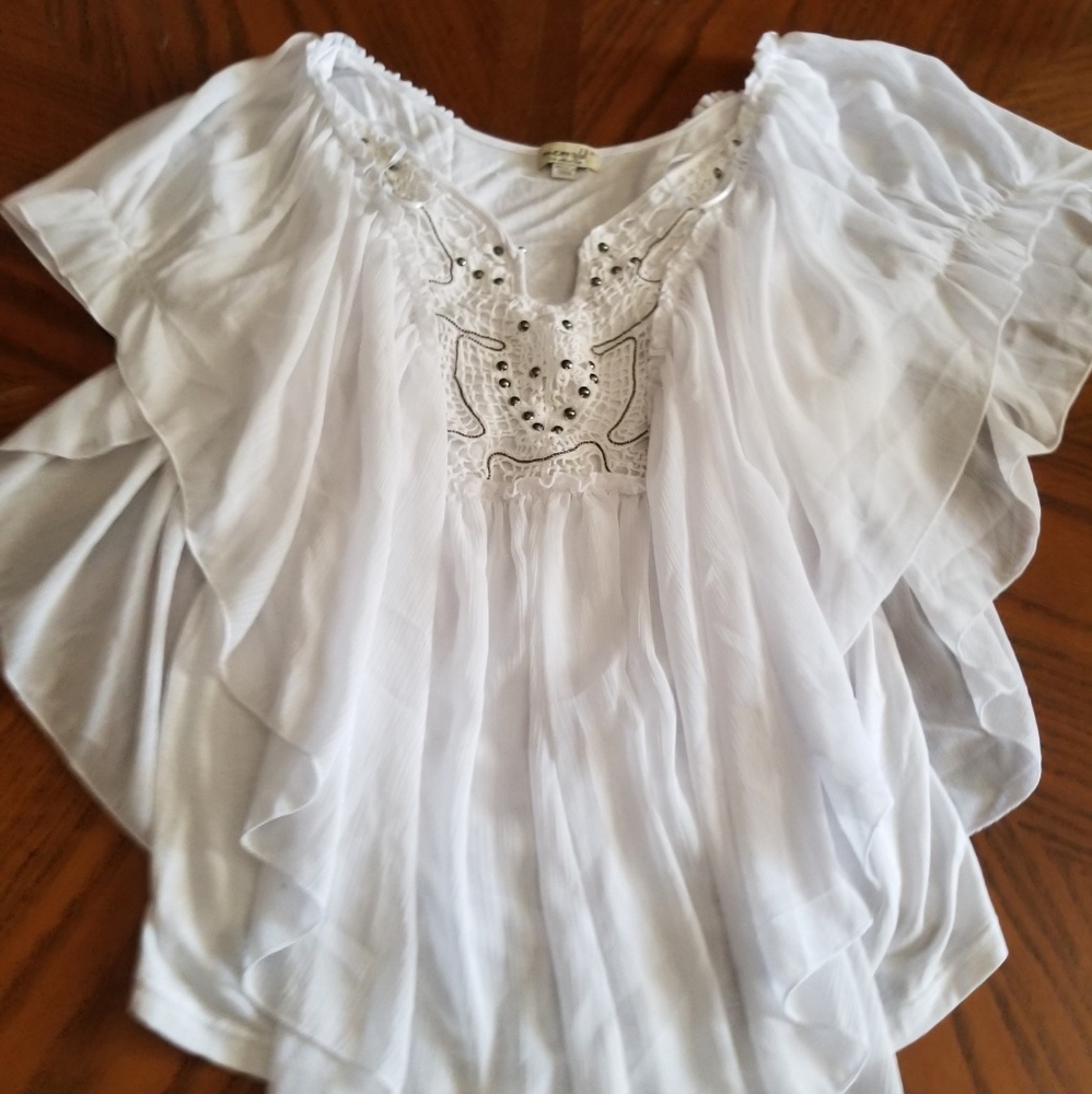 One world white top xl